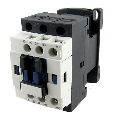 LC1D09 690V Ui 6KV Uimp NO NC 3 Poles AC Contactor 220V 50/60Hz 25A