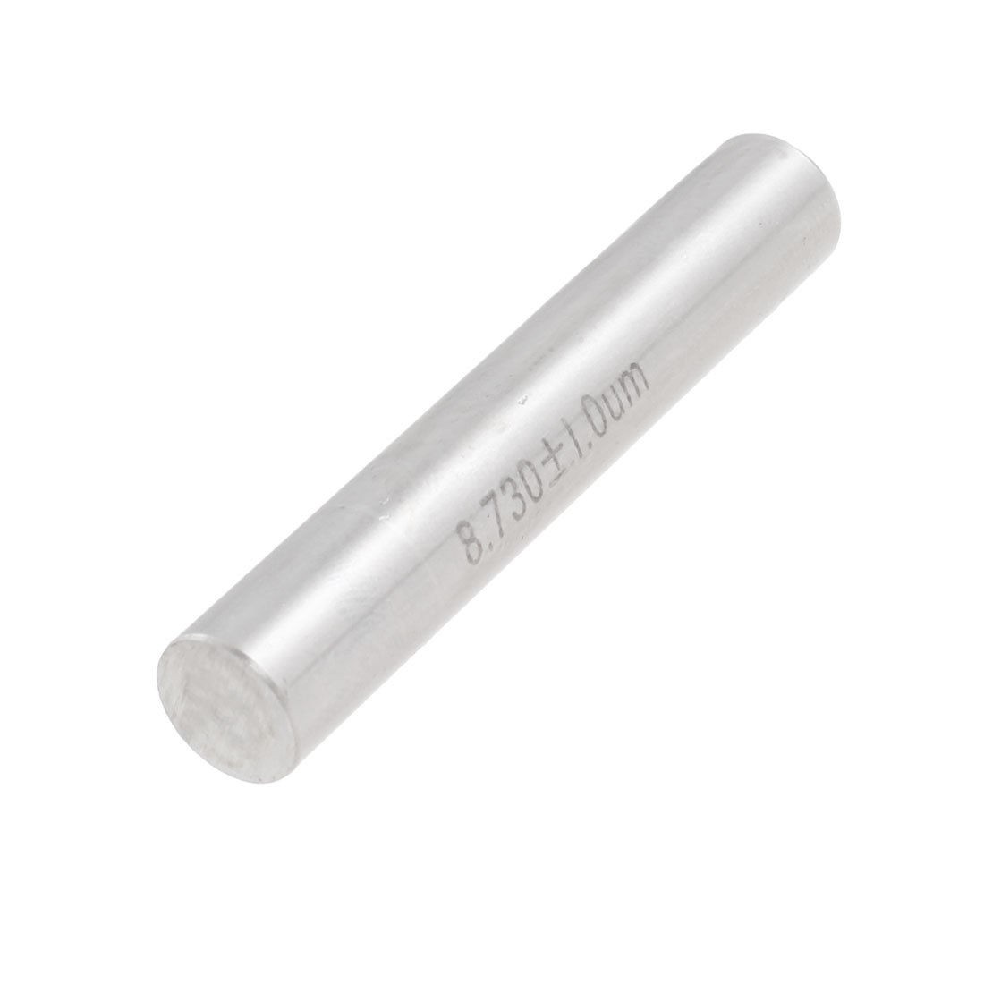 Hole Measuring 8.73mm x 50mm Pin Gage Gauge w Plastic Cylindrical Box