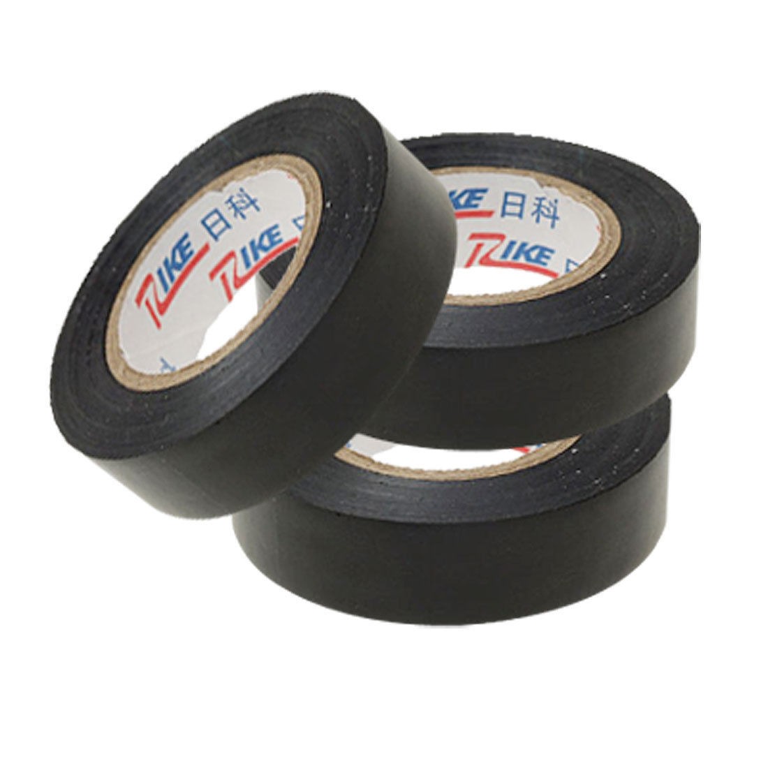 Black Adhesive PVC Plastic Electrical Safety Tape Frjer