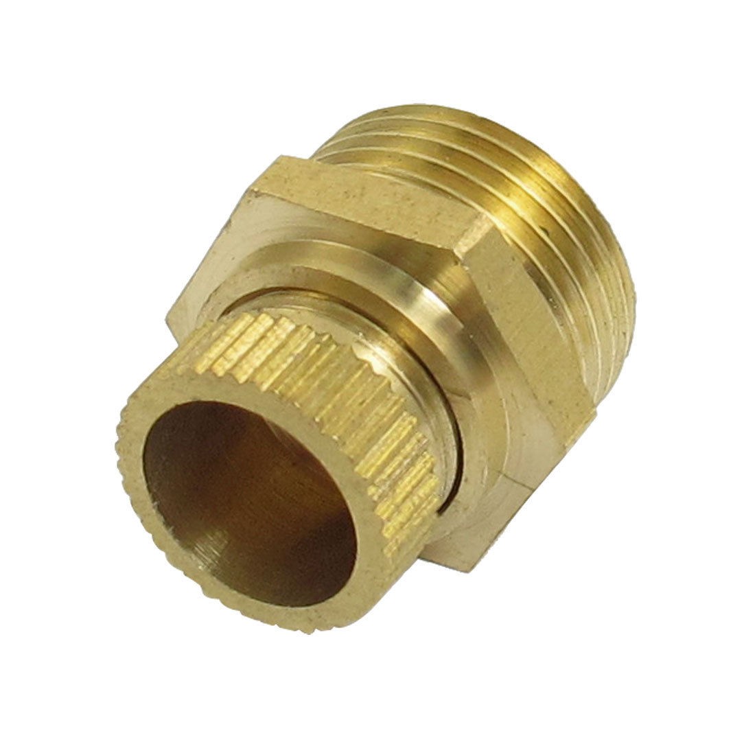 16mm Male Threaded 10mm Brass Ferrule Compression Straight Connector