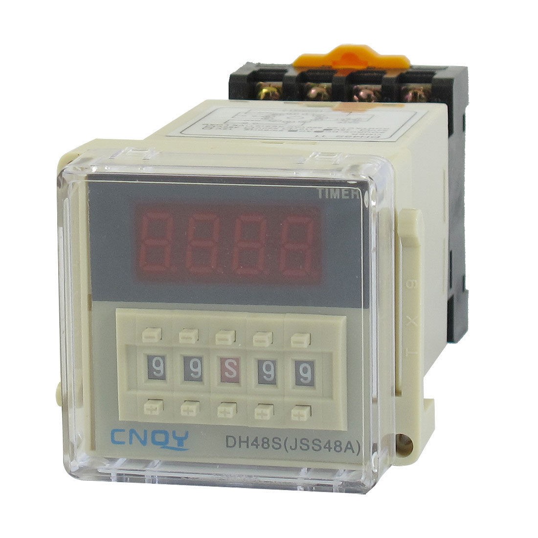 DH48S-11 Power on Time Delay Relay 11-Pin DPDT 0.01S-9999H AC/DC36V w Socket