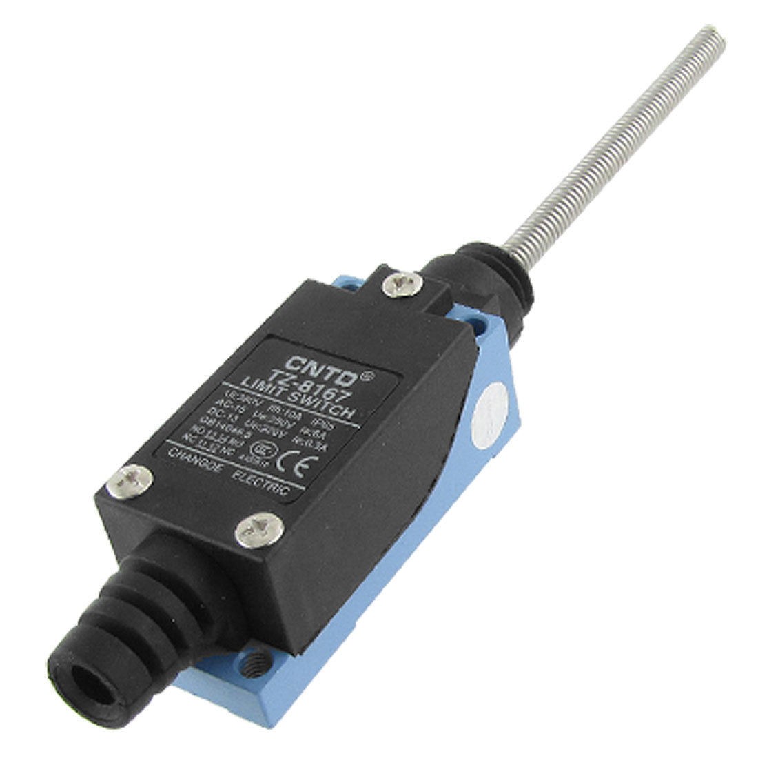 TZ-8167 Ui 380V Ith 10A Coil Spring Actuator Enclosed Mini Limit Switch