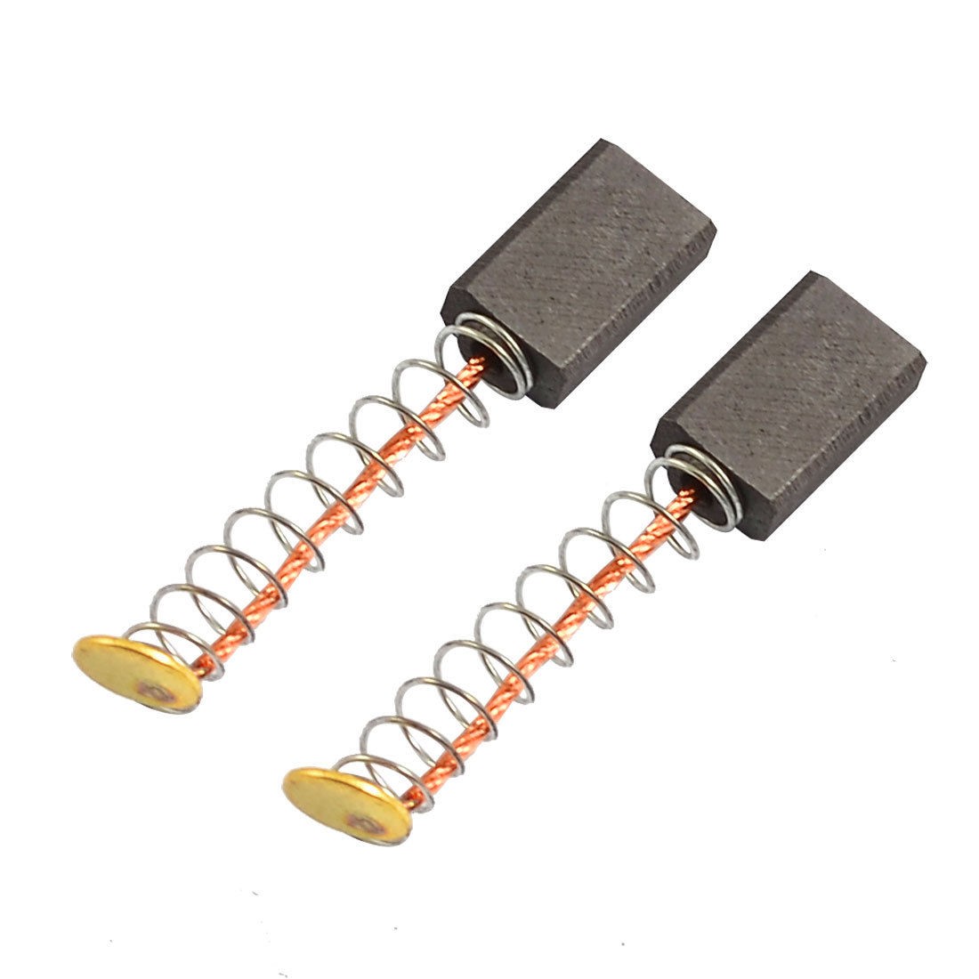 2 Pcs 4mm x 7mm x 11mm Generic Electric Motor Power Tool Part Carbon Brush