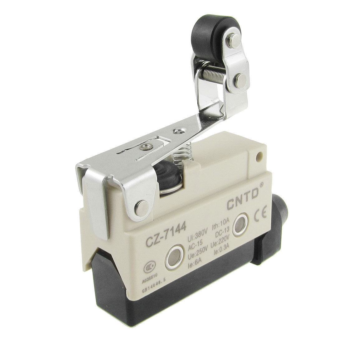 6A/250VAC 0.3A/220VDC Short Hinge Roller Lever Sealed Micro Switch CZ-7144