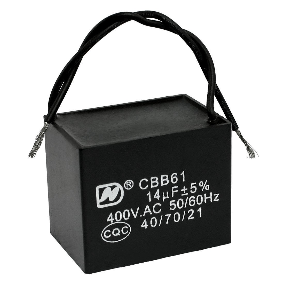 CBB61 AC 400V 14uF Air Conditioner Electric Fan Running Capacitor