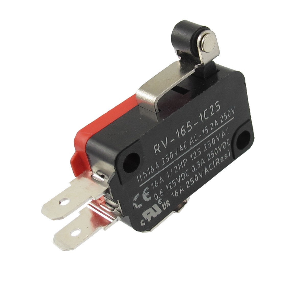 SPDT Short Roller Hinge Lever 3 Pin Momentary Basic Limited Micro Switch