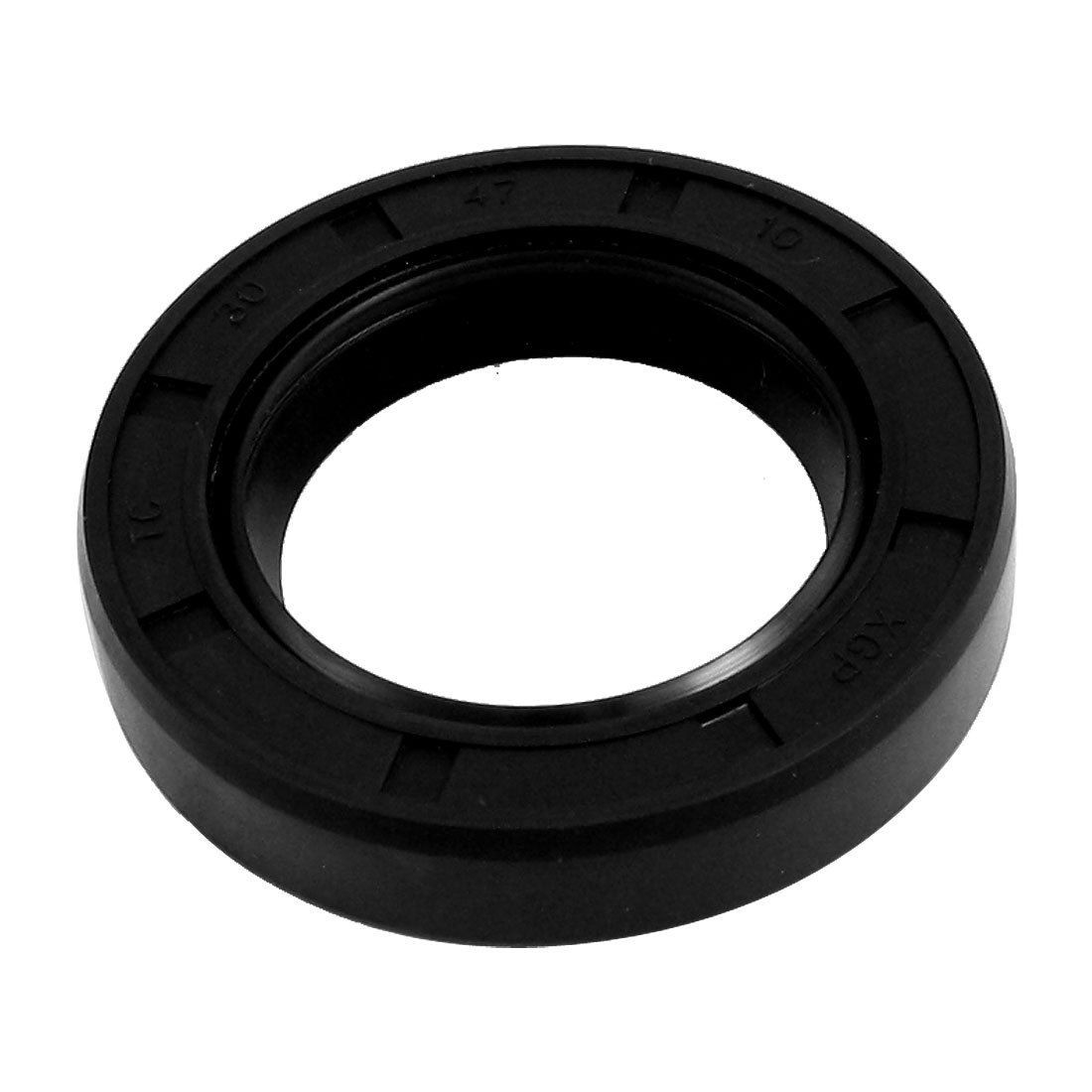 Black Rubber 30mm x 47mm x 10mm Pneumatic Air Seal Sealing Gasket