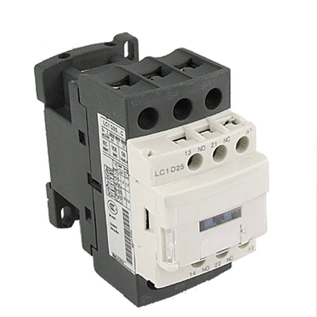 LC1D25M7C 690V Ui 6KV Uimp NO NC 3 Poles AC Contactor 220V 50/60Hz 25A