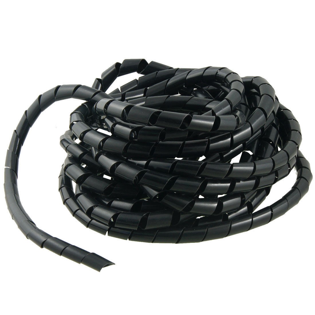 Computer Manager Cable 8M 26.2 Feet PE Spiral Wrapping Band 12mm