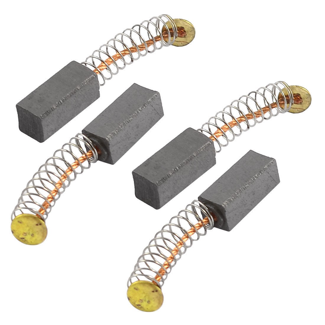 4 Pcs DC Electric Motor 1/5" x 1/5" x 15/32" Carbon Brushes