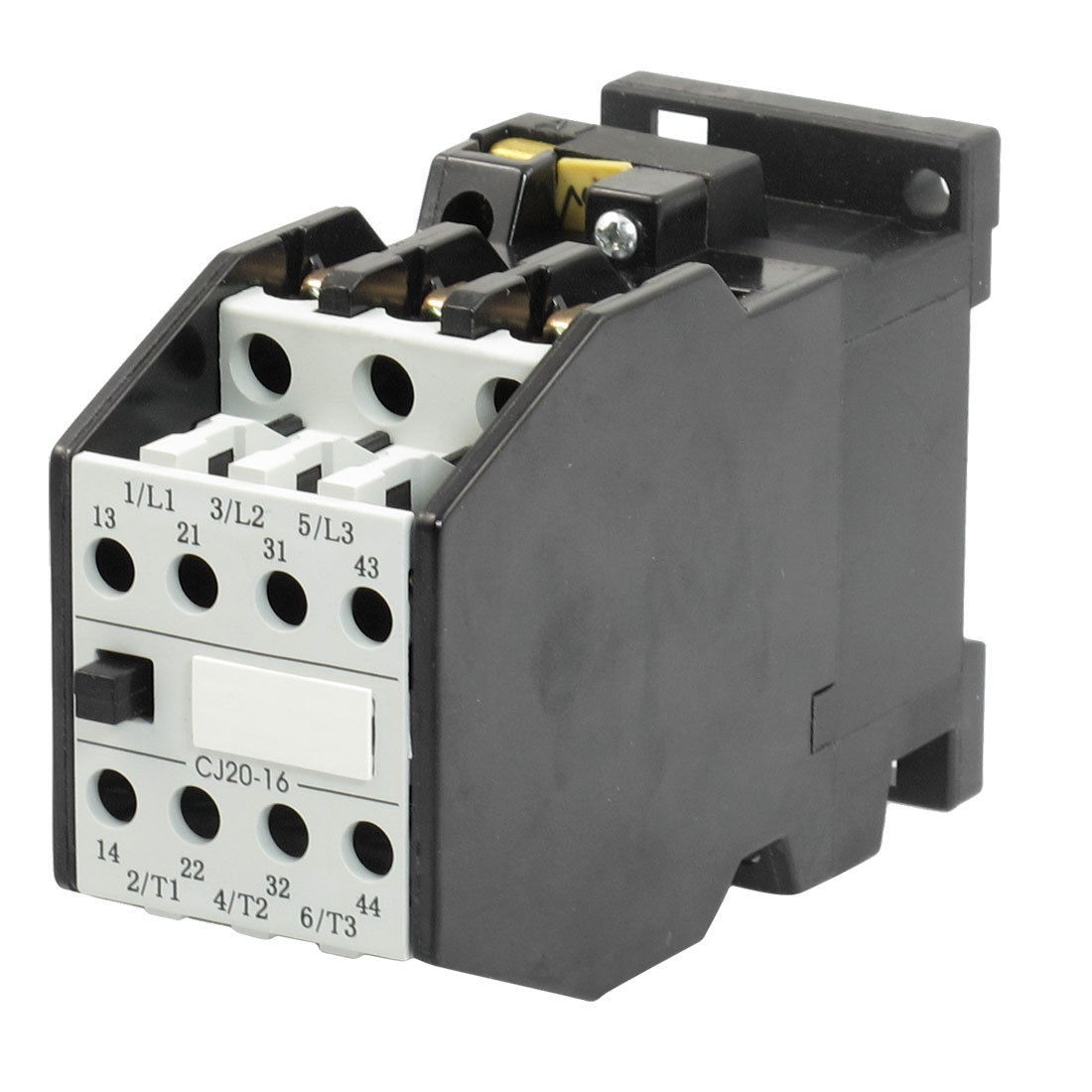 110V 50Hz Coil 13A 3 Pole 2NO 2NC 35mm Mounting Rail 11KW AC Contactor