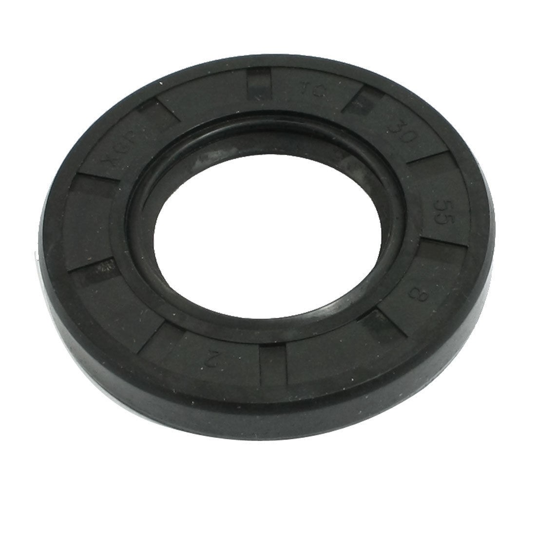 Black Rubber 30mm x 55mm x 8mm Pneumatic Air Seal Sealing Gasket