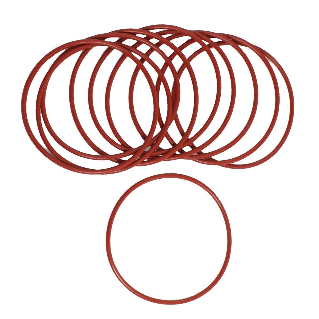 70mm x 2.5mm Metric Rubber Sealing Oil Filter O Rings Gaskets 10 Pcs