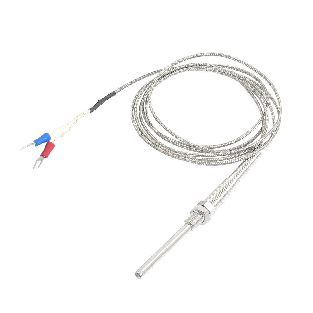 K Type 0-800 Celsius Degree Thermocouple Probe Sensors 2M 6.6Ft