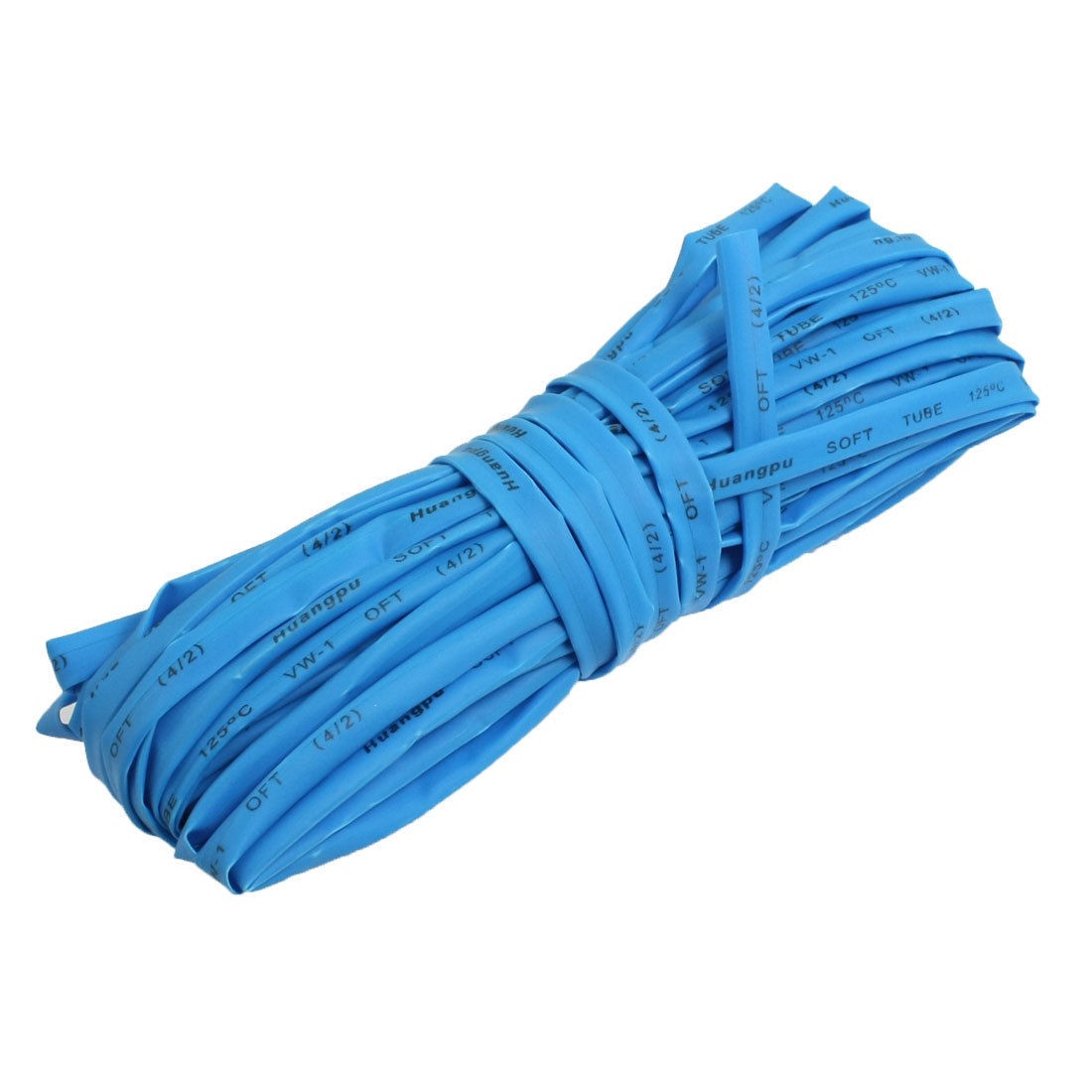 Ratio 2:1 Blue Polyolefin 4mm Dia Heat Shrink Shrinkable Tube 10M