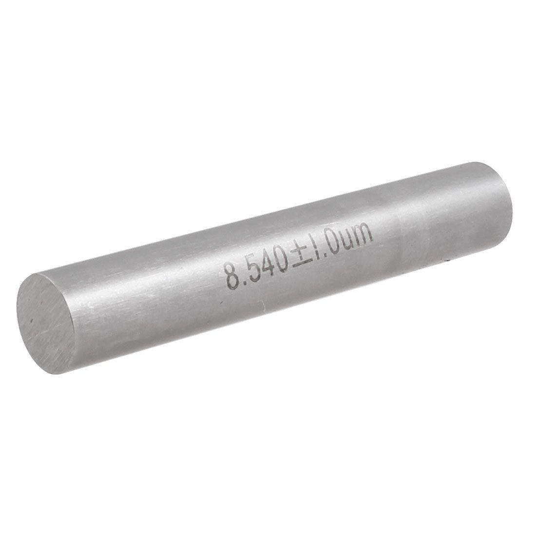 Hole Measuring 8.54mm x 50mm Pin Gage Gauge w Plastic Cylindrical Box