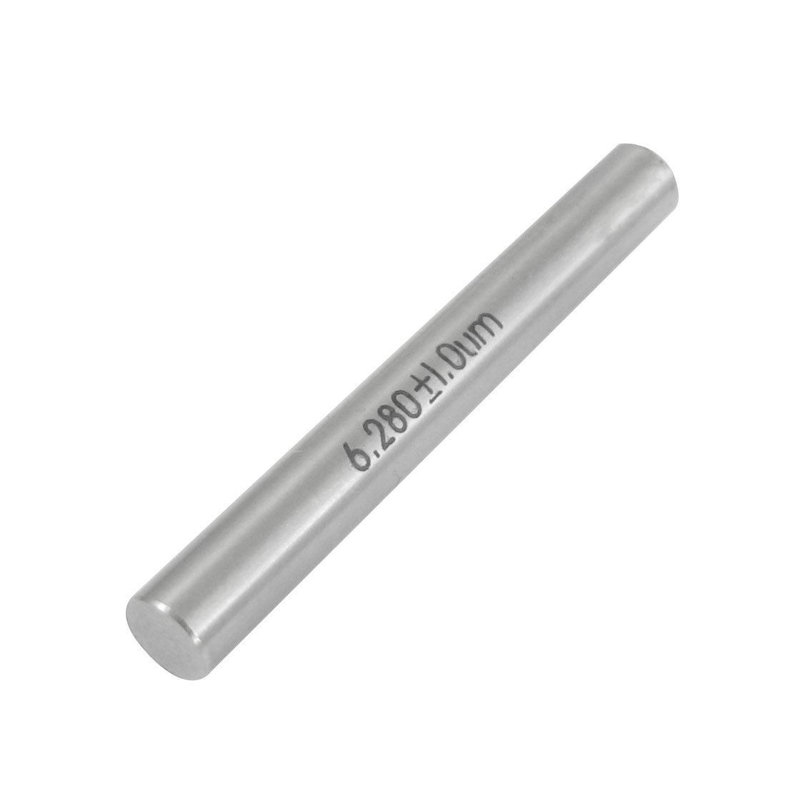 6.28mm Diameter Tungsten Carbide Plug Pin Gage Gauge w Plastic Case