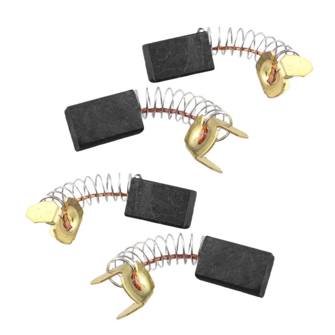 4 Pcs Electric Motor Carbon Brushes 12mm x 8mm x 5mm