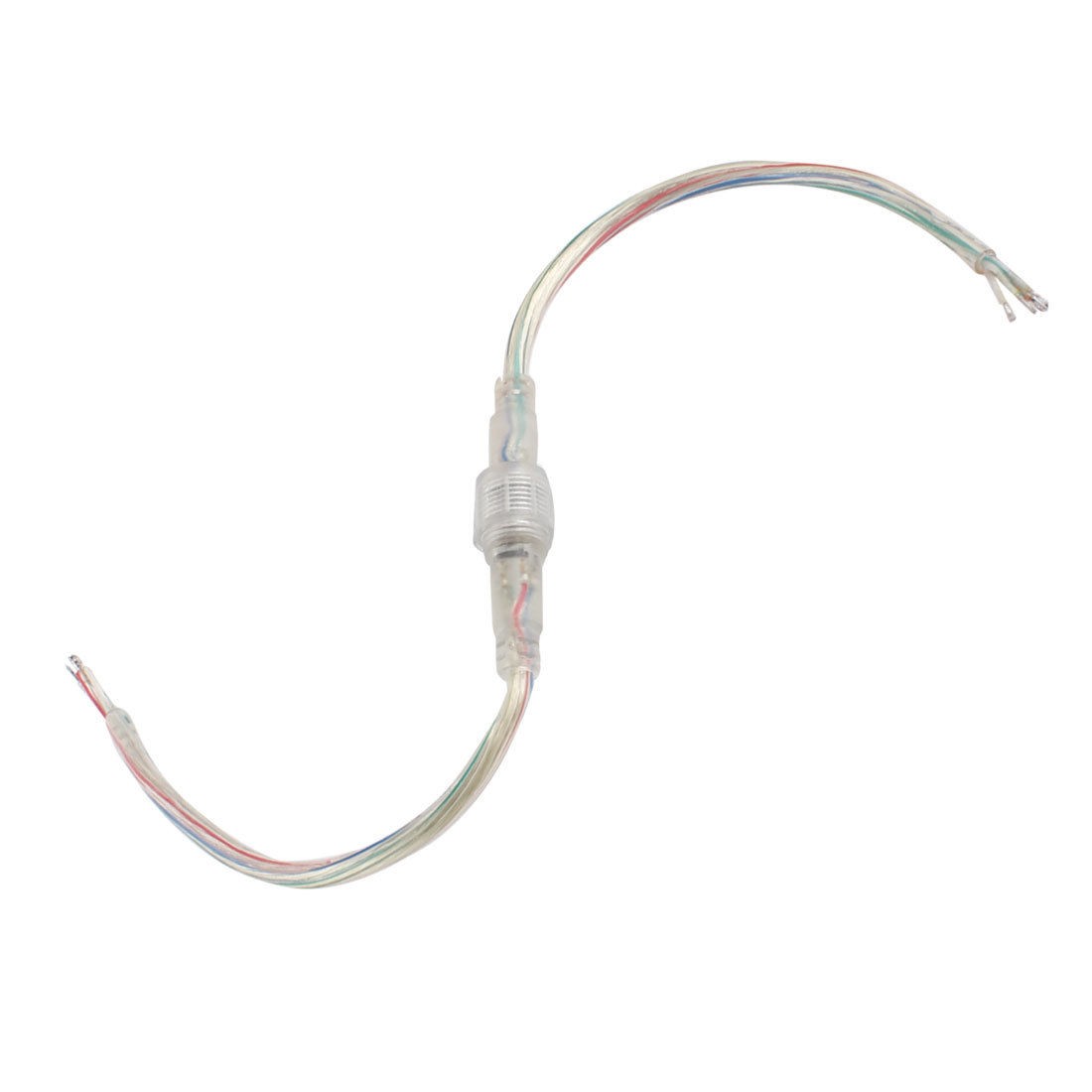LED Light Strips Male Female 4 Pin Connector Waterproof Cable 30cm Long
