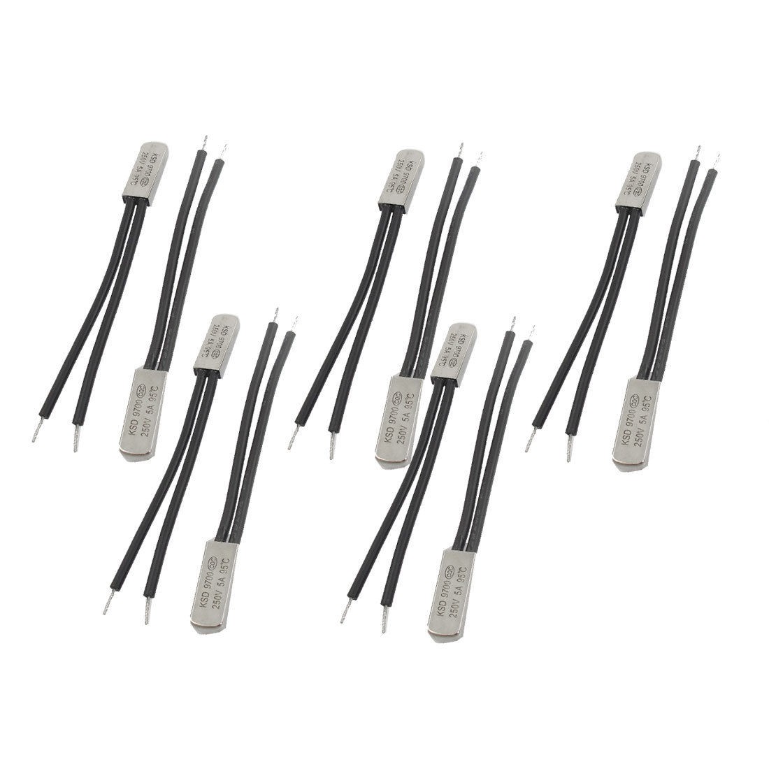 10 x Bimetal Temperature Control Switch Thermostat 95C N.C. KSD9700