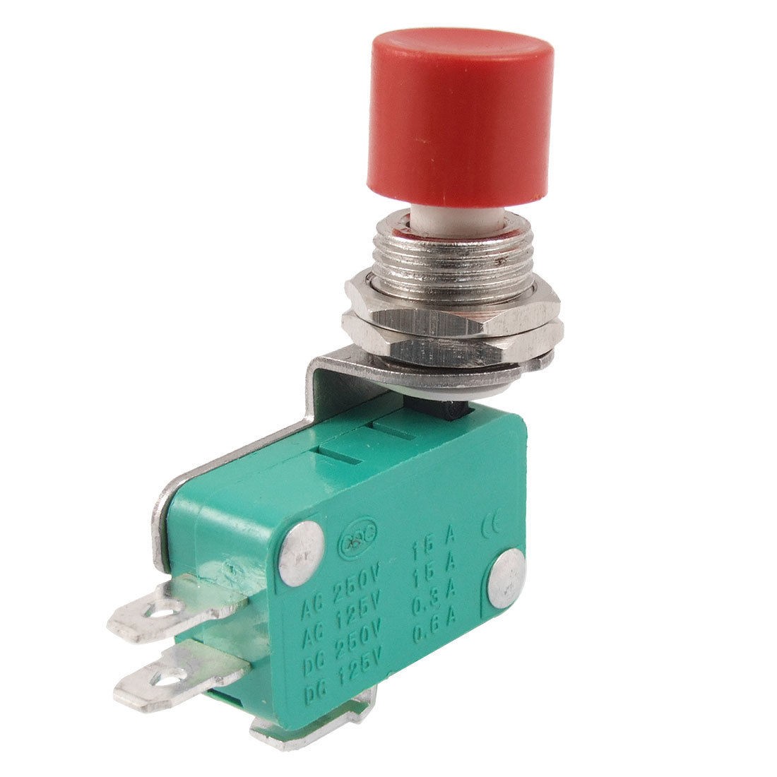 Round Button 3-Terminals 1NO 1NC Pushbutton Miniature Micro Switch