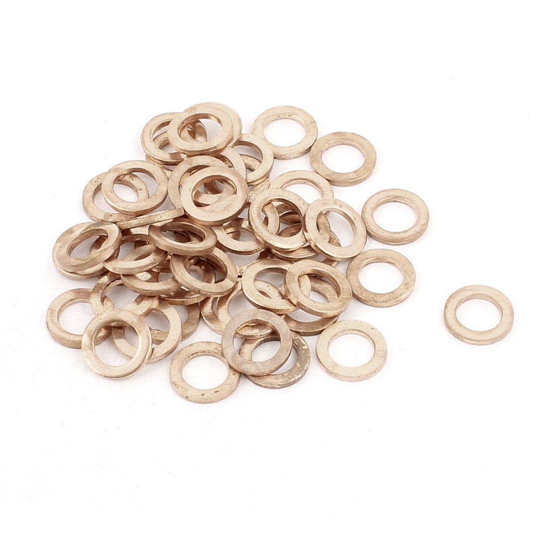 50pcs Tattoo Machine Copper Crush Washer Flat Ring 5mmx8mmx1mm