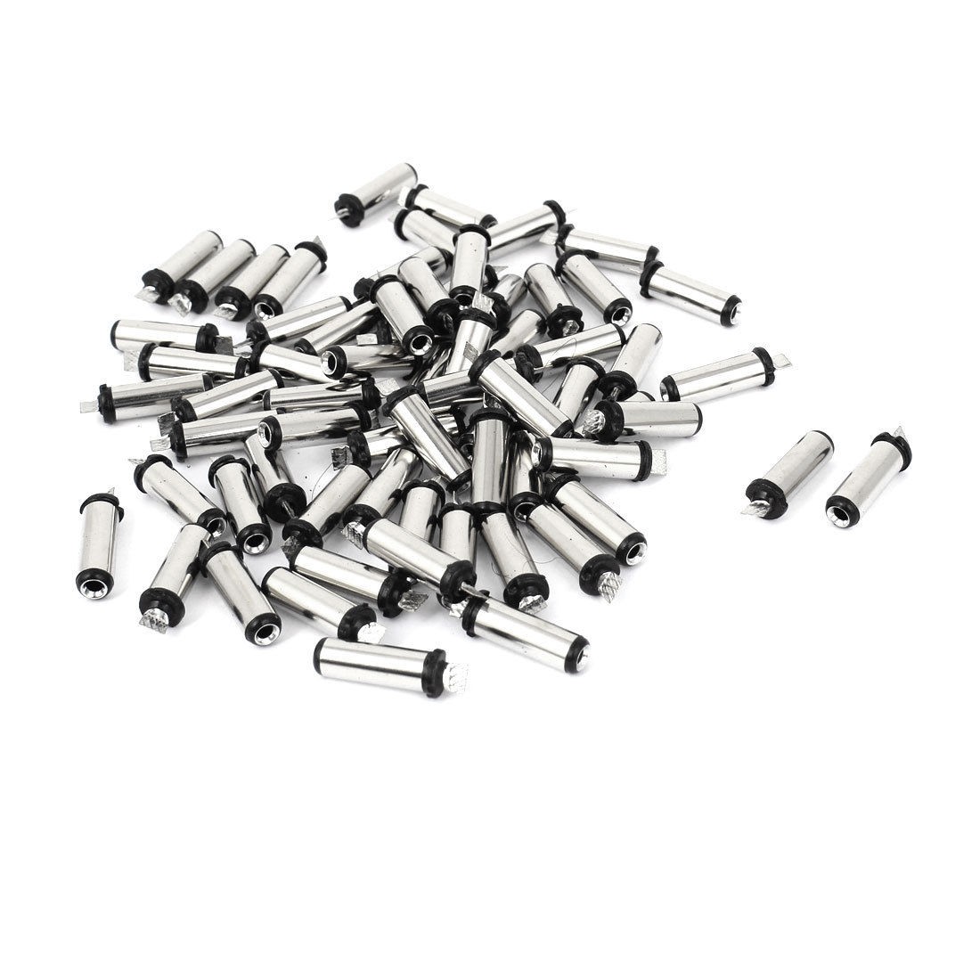 100pcs Solder Mount 5 5x2 1mm DC Power Male Plug Jack Adapter Connector