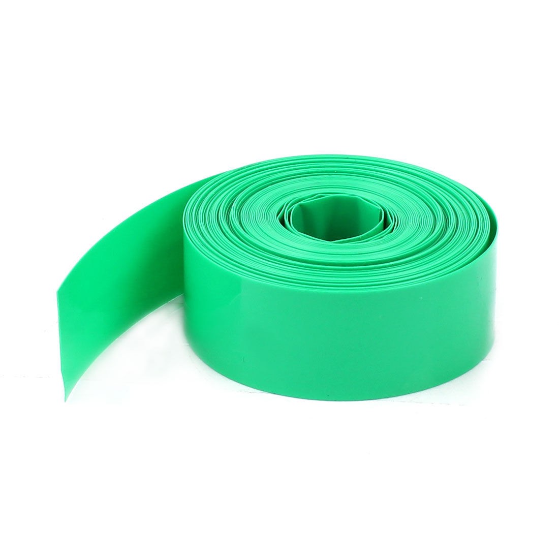 5M 16 4ft 23mm Green PVC Heat Shrink Wrap Tubing Wire for 1 x AA Battery