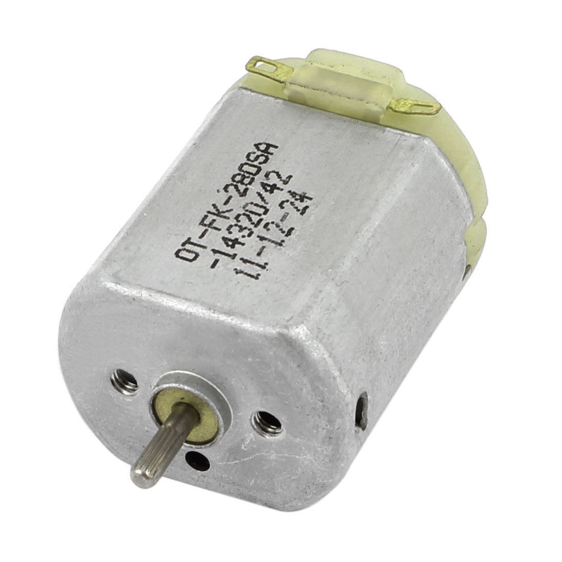 DC 1.5V-6V 11800RPM RC Hobby Knurled Shaft Magnetic 280 Micro Motor