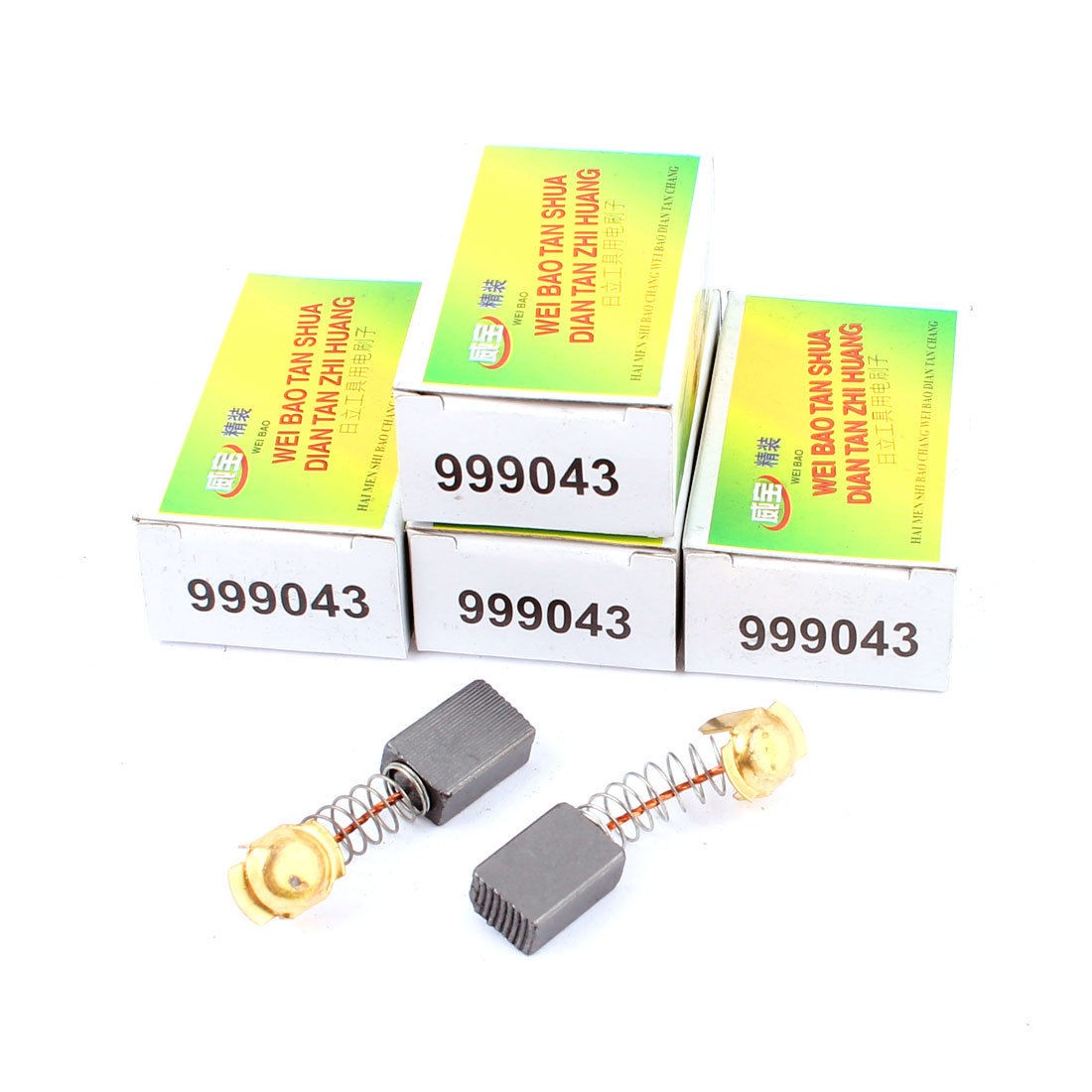 5 Pairs 999043 Motor Carbon Brush 16 x 11 x 7mm for Hitachi Power Tool