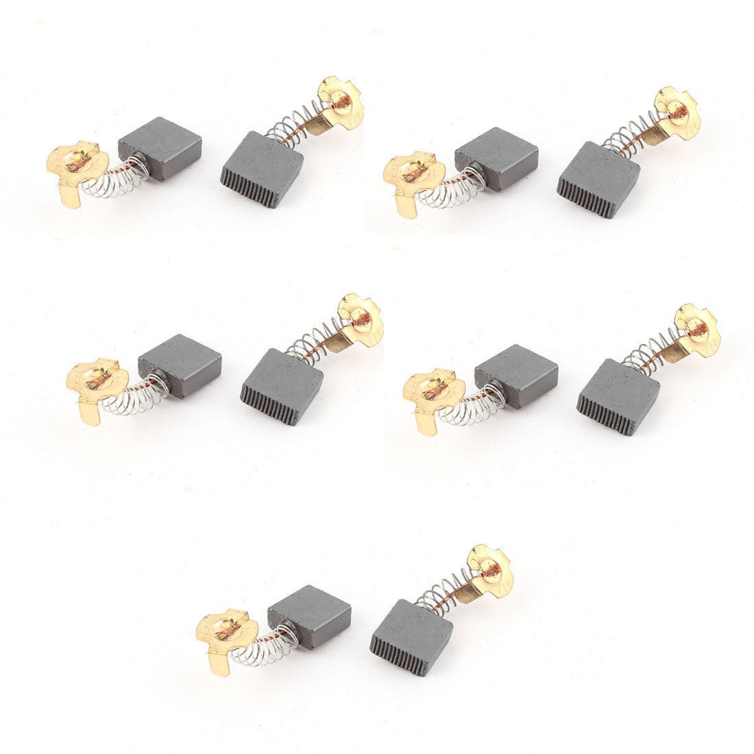 10 Pcs 999044 Motor Carbon Brush 17 x 17 x 7mm for Hitachi Power Tool