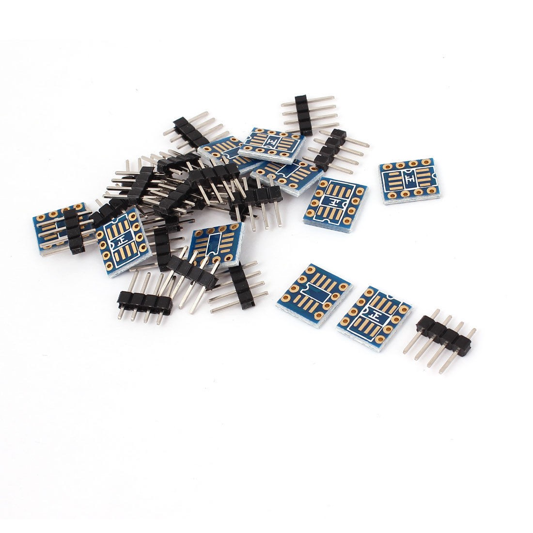 10 Pcs SOP8 SO8 SOIC8 to DIP8 Adapter PCB Conveter Board
