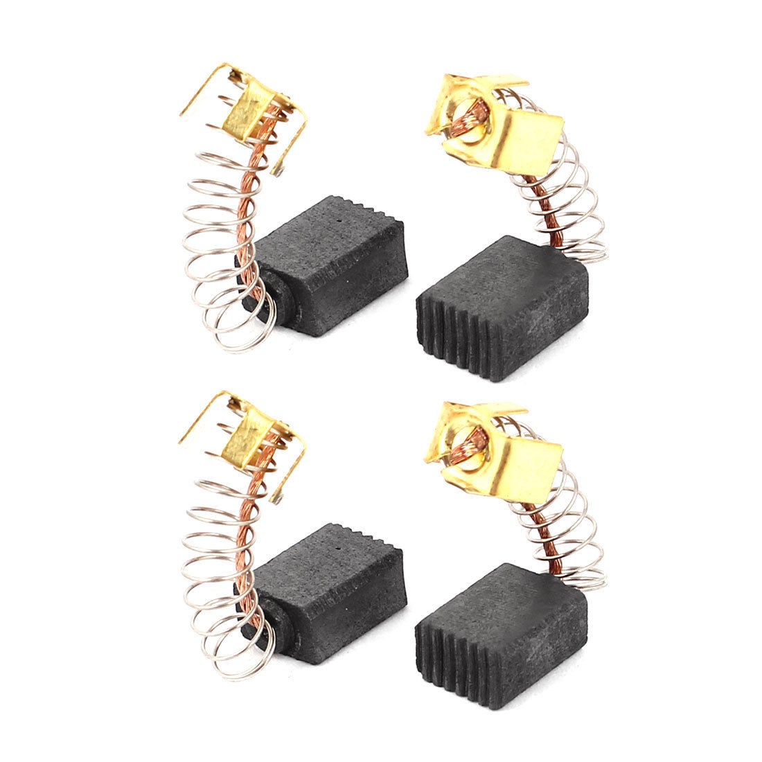 4 Pcs Gray Power Tool Replacement Motor Carbon Brushes 11mm x 8mm x 5mm