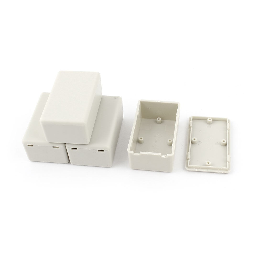 4pcs Plastic Electronic Project Case Junction Box 60mmx36mmx25mm Construction