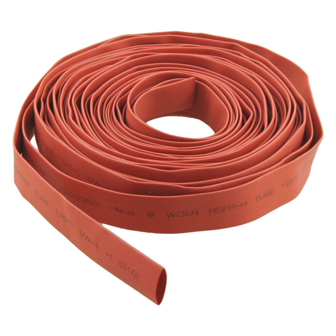 8M 26.2FT 10mm 3/8" Diameter Heat Shrink Tube Red