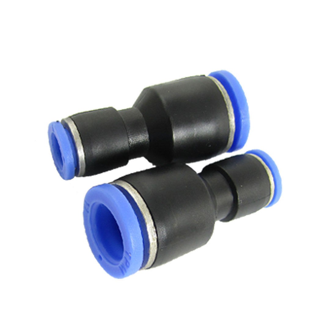 2 Pcs 8mm to 12mm One Touch Straight Quick Fittings New