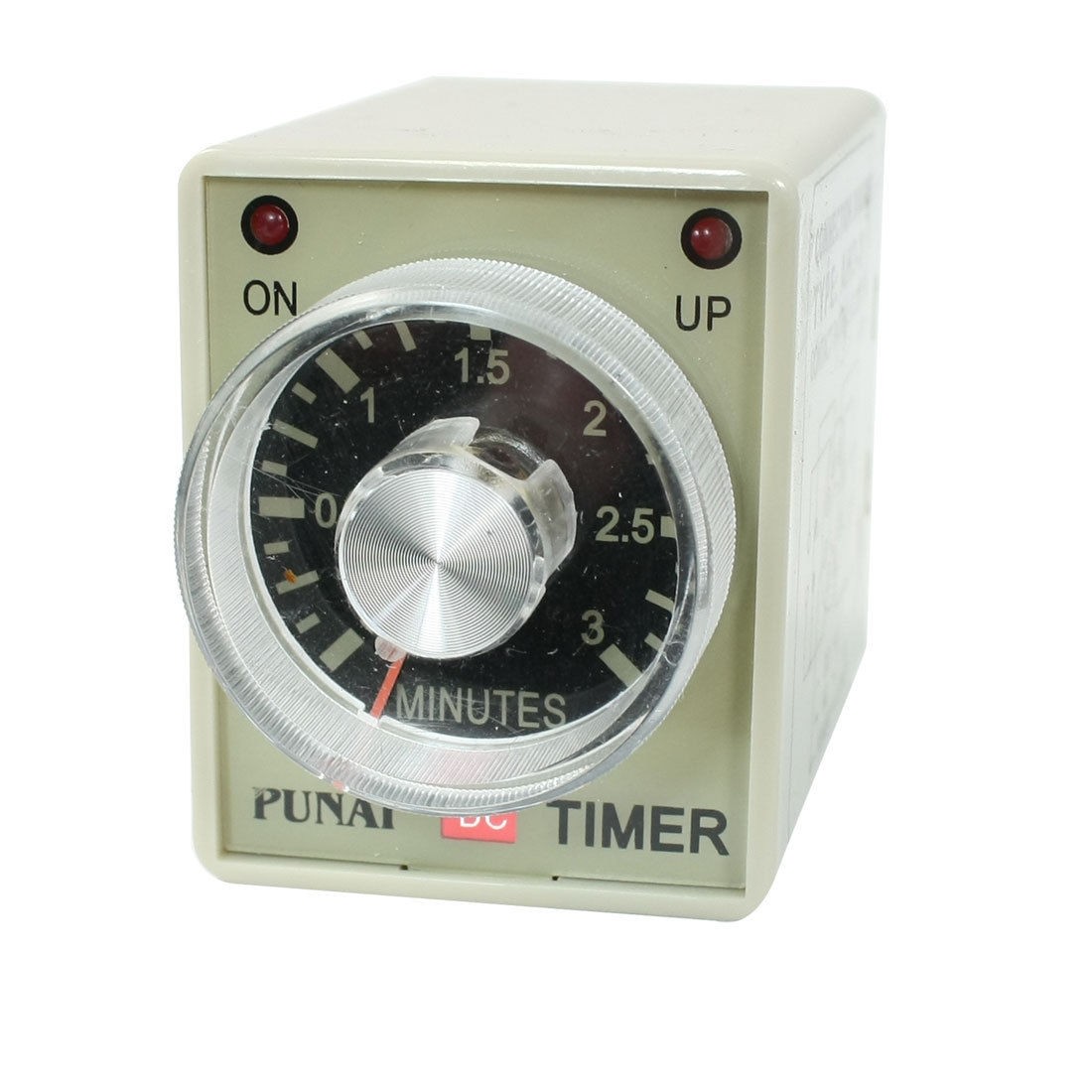 AH3-3 DC 24V 8 Pins DPDT 0-3 Minutes 3Min Power on Delay Timer Time Relay