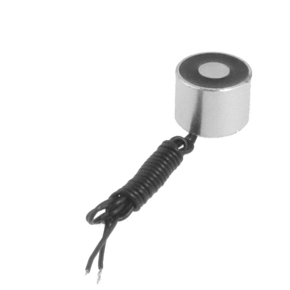 New 20mm OD 0 5kg Sucked Type Round Solenoid DC 24V 0 05A