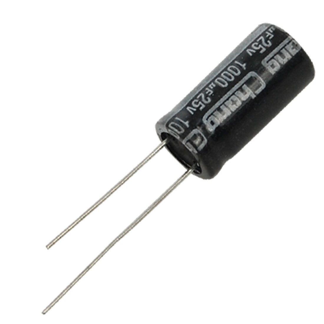 50 Pcs 1000uF 25V 10x20mm Aluminum Electrolytic Capacitors