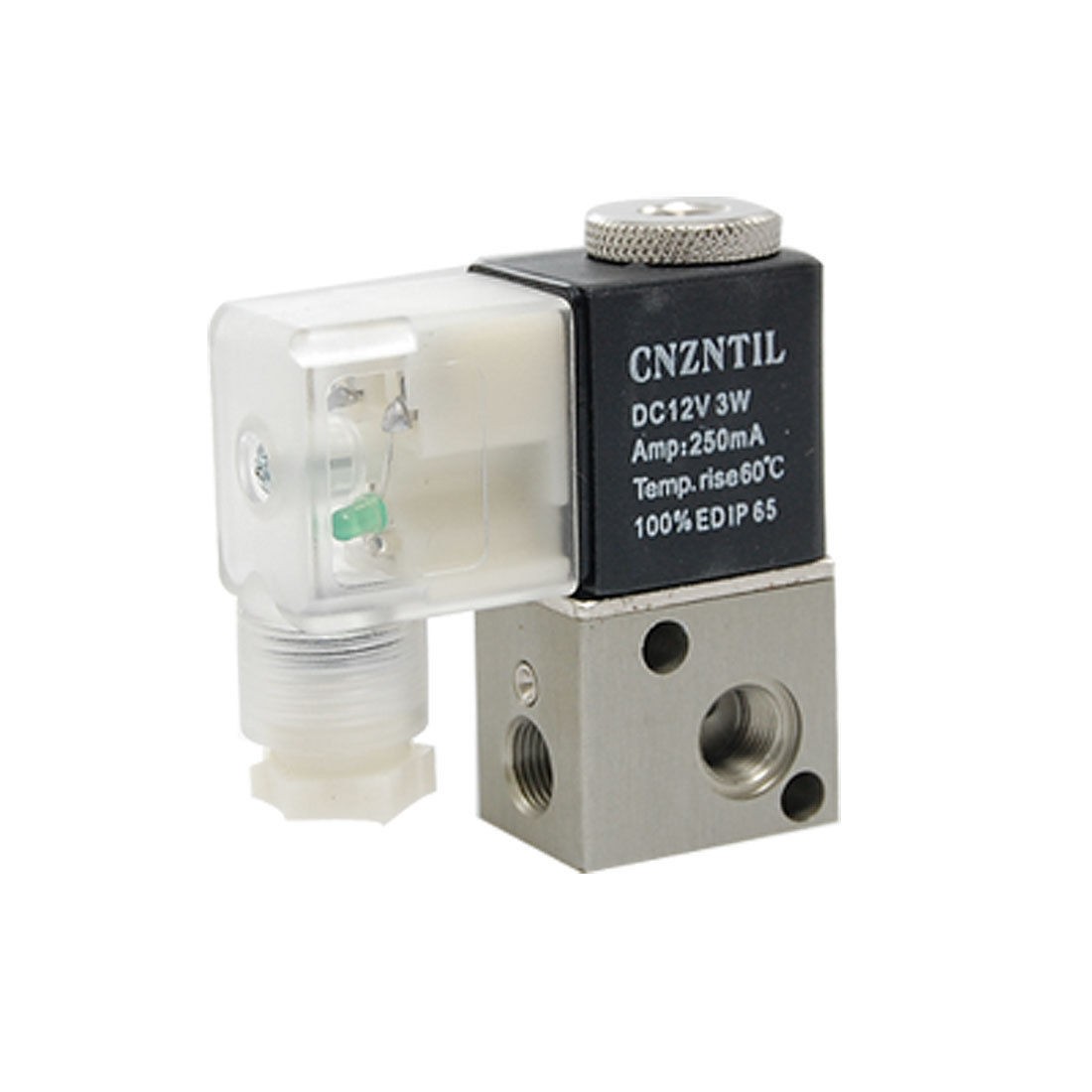 DC12V 250mA 2 Positions 3 Ways Pneumatic Solenoid Valve