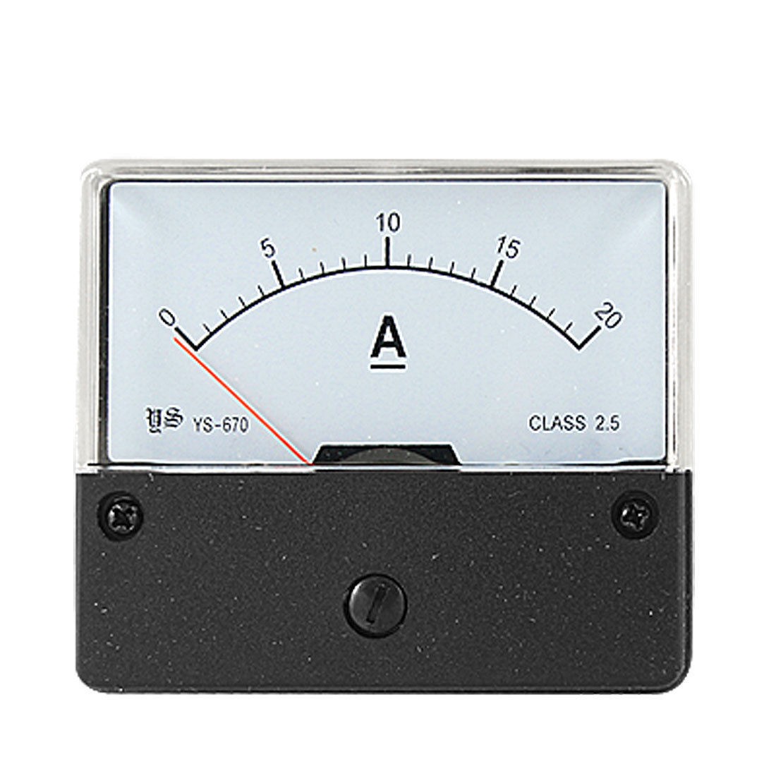 Class 2.5 Accuracy DC 0-20A Current Range Amperemeter