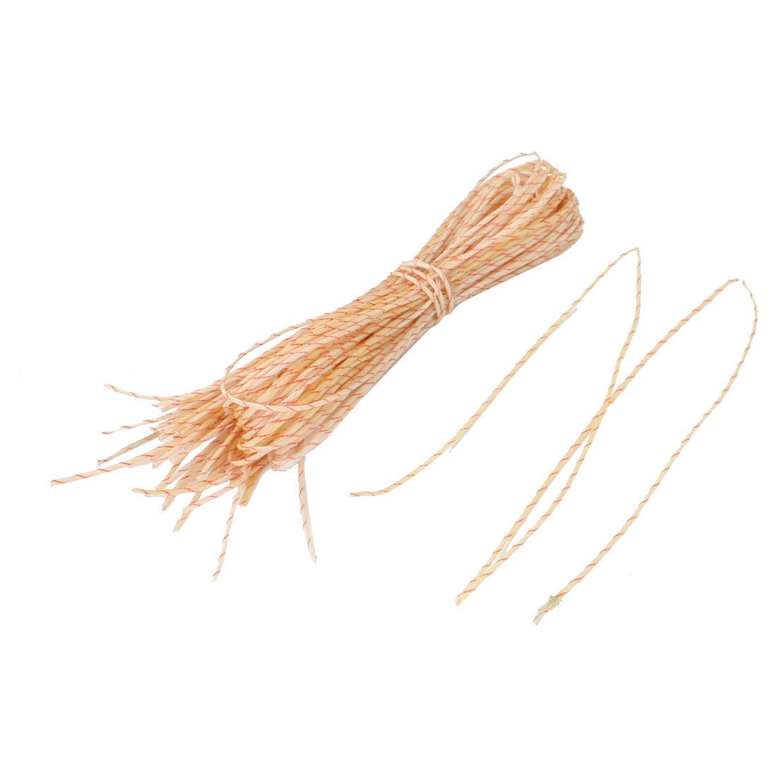 30 Pcs 93cm 1mm Dia. PVC Fiberglass Insulating Sleeving Sleeve