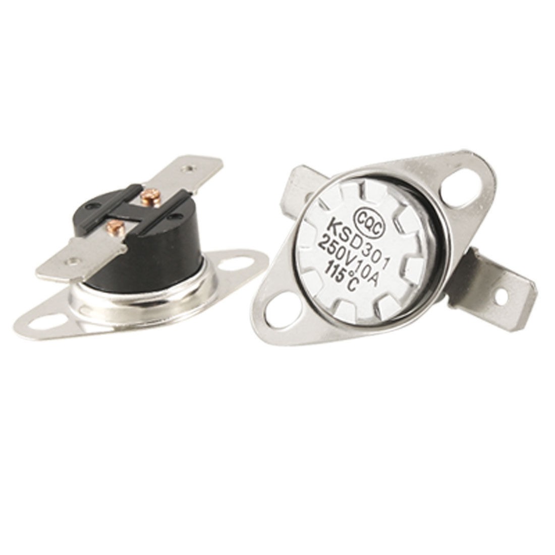 5 x KSD301 Temperature Control Switch Thermostat 115 Celsius N.C