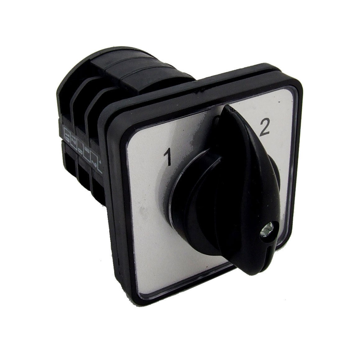 Ith 10A 12 Screw Terminals Black Handle Rotary Combination Switch