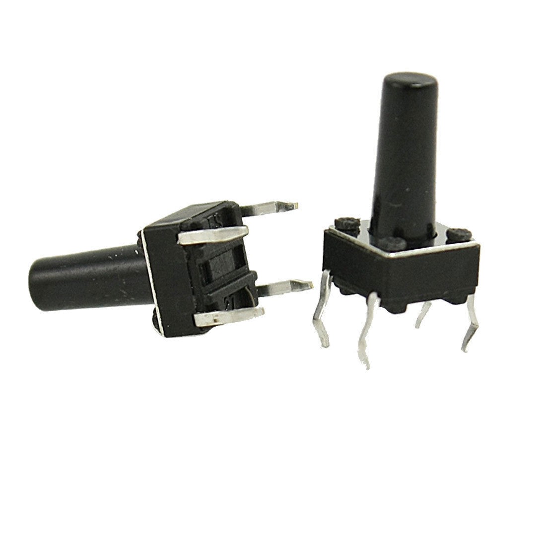 100 Pcs 6 x 6 x 12mm PCB Momentary Tactile Tact Push Button Switch 4 Pin DIP