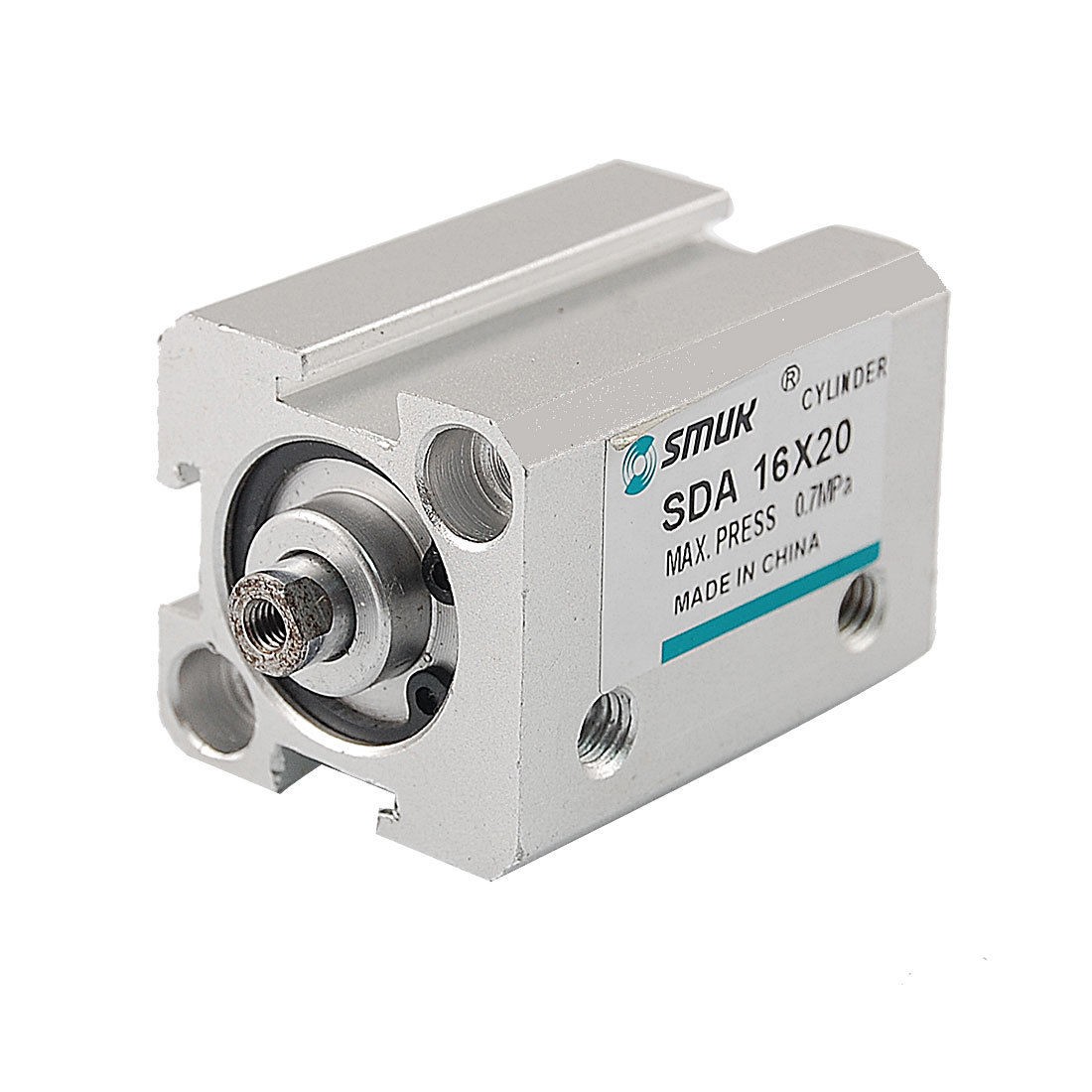 SDA 16mm Bore 25/32" Stroke Compact Pneumatic Air Cylinder