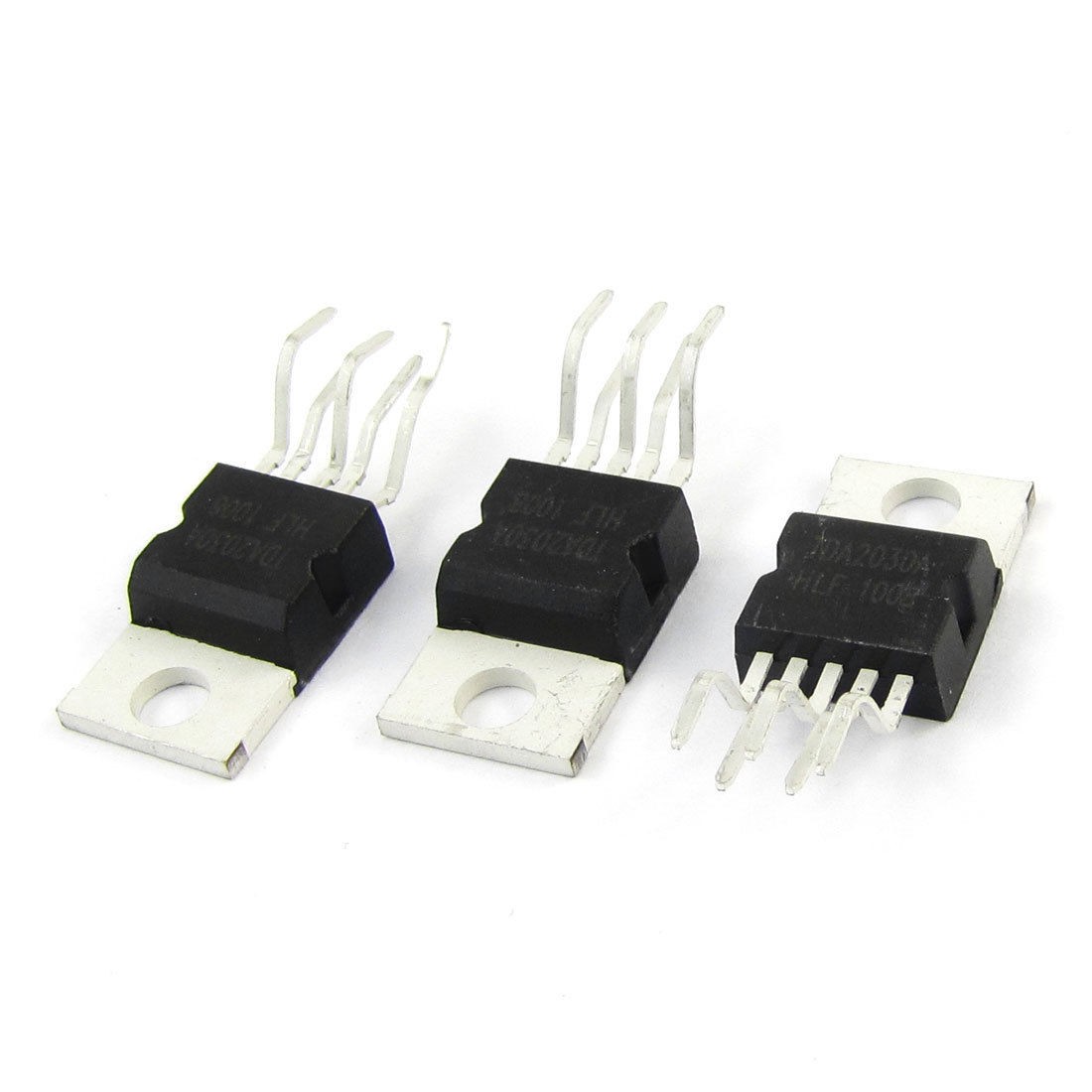 3 Pcs TDA2030A Single Op Audio Operational Amplifier IC Chips 5 Pin