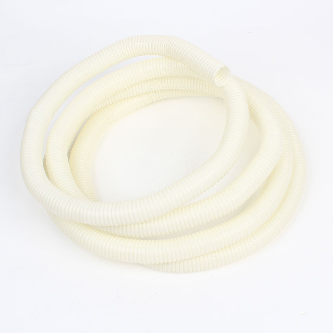 3.3 Meters 20mm Dia White Plastic Flame Retardant Corrugated Hose