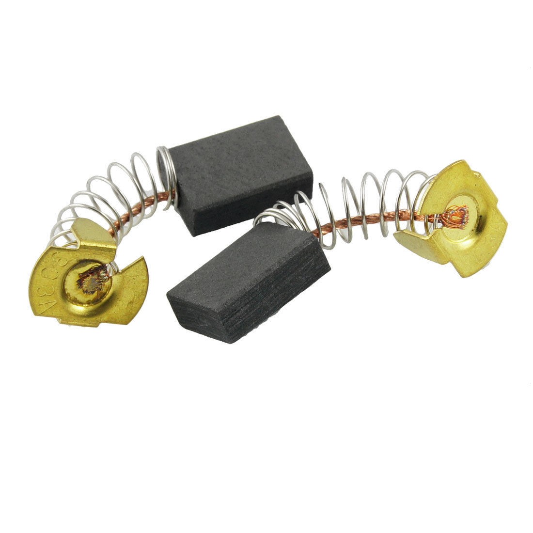 Reparing Parts 7/16" x 19/32" x 1/5" Rotary Hammer Carbon Brush 2 Pcs