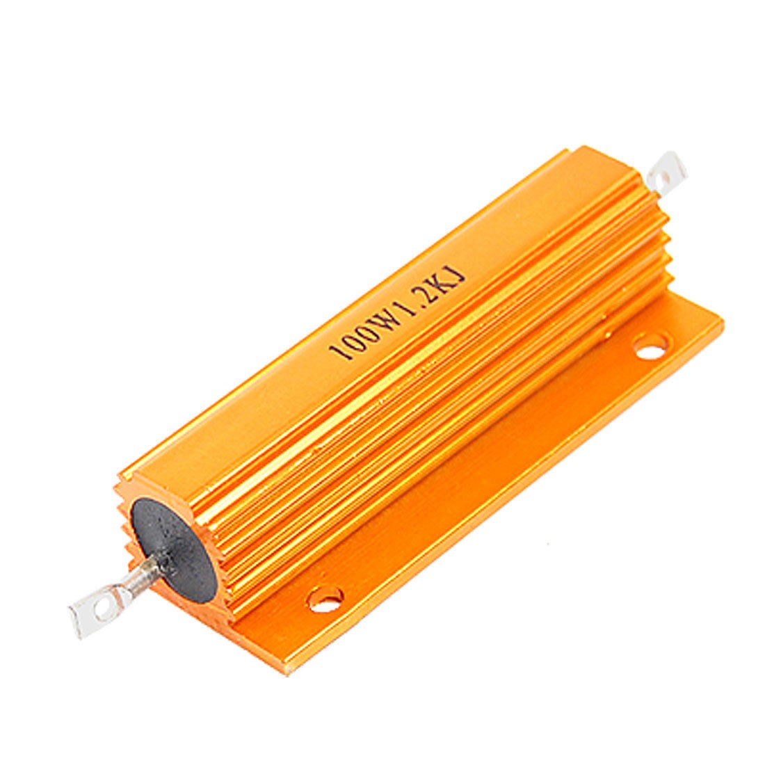 Screw Tabs Aluminum Wirewound Resistor 100W 5% 1.2K Ohm